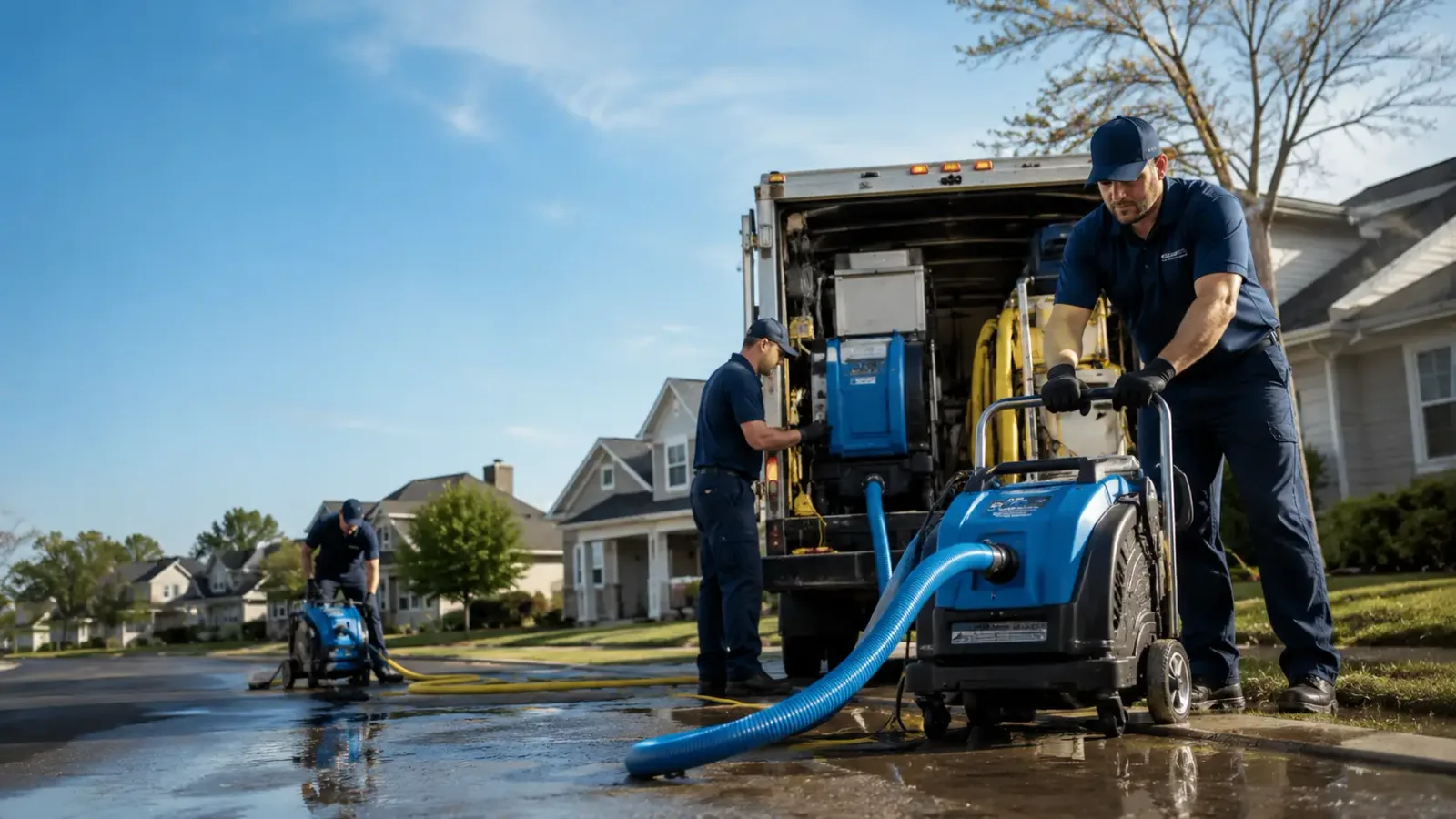Flood Damage Cleanup in El Rito, NM